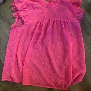 Pink blouse